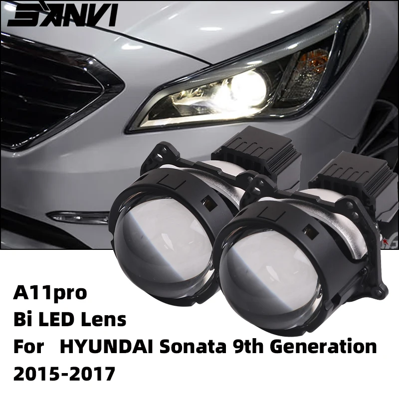 SANVI 3'𧨑Pro Bi светодиодный объектив проектора с автоматическим дальним