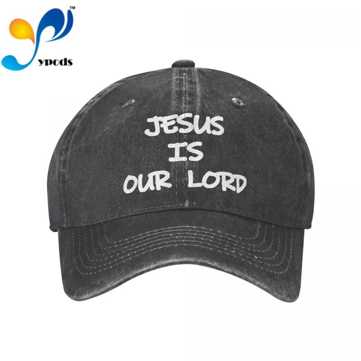 

Jesus Is Our Lord Unisex Baseball Cap Men Women Snapback Hat Dad Hat Summer Sun Cap for Men and Women Hats