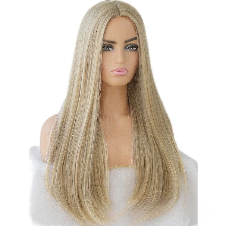 Парики Для костюма пепепельный блонд термостойкие синтетические волосы длинные