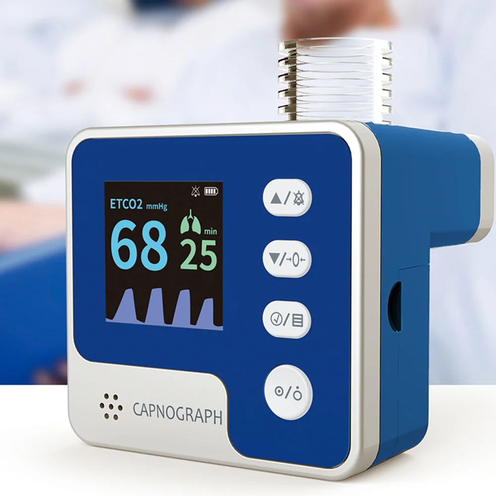 Портативный капнограф CONTEC CA10M-VET для ветеринарии, монитор EtCO2, капнографический монитор Biocare (art.: 3920d94a09354) - 3920d94a09354