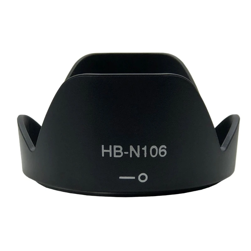 

J6PA HB-N106 Lens Hood for DSLR Cameras Lens Cap Cover for AF-P DX 18-55mm f/3.5-5.6G Lens Camera Lens Adapter