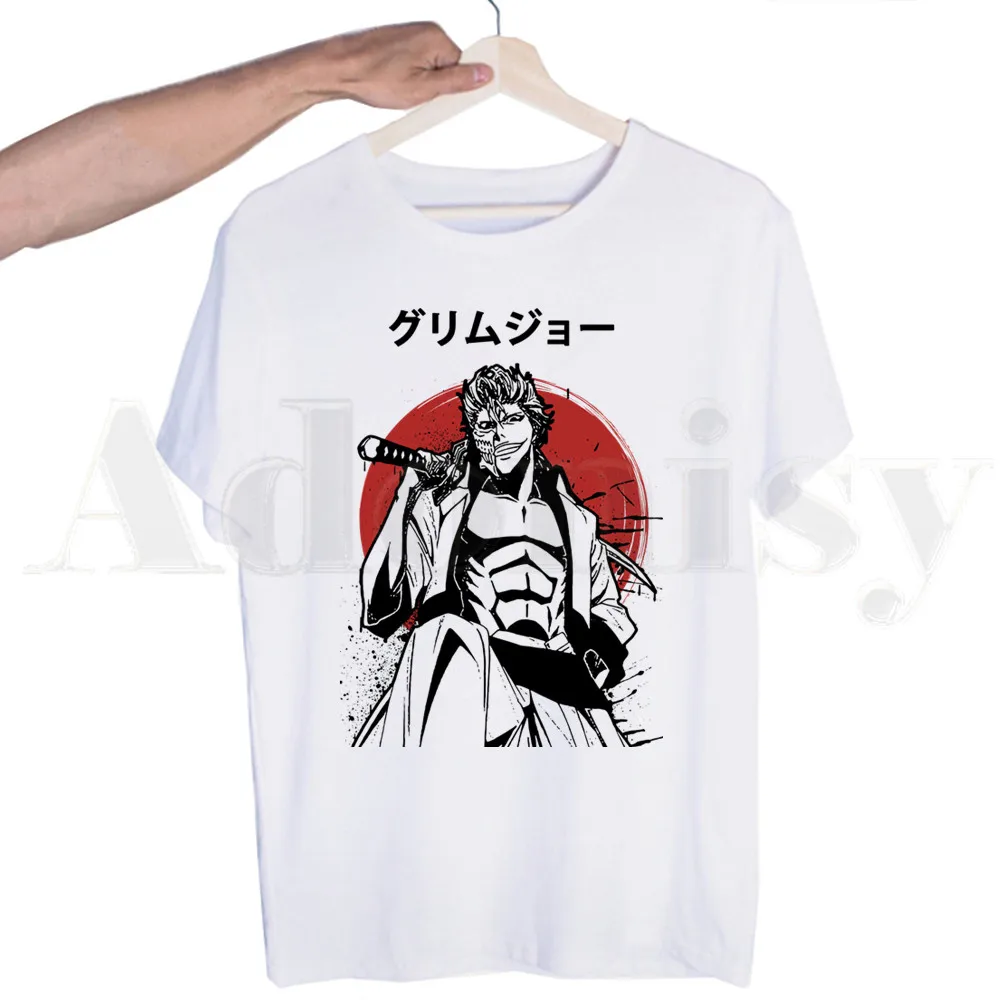 

BLEACH Japanese Anime Manga Ichigo Kuchiki Byakuya Tshirts Men Fashion Summer T-shirts Tshirt Top Tees Streetwear Harajuku Funny