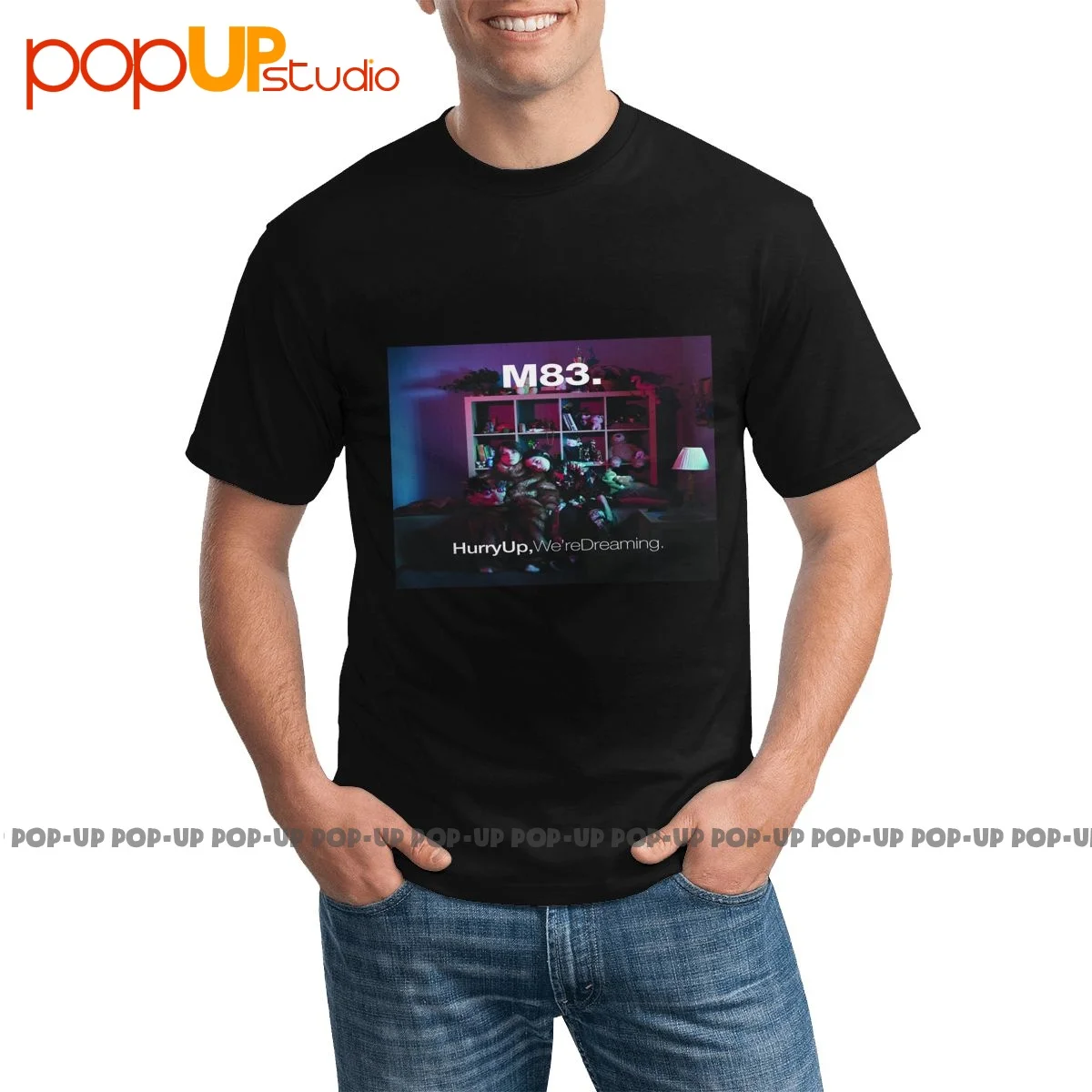 Редкая M83, футболка с изображением поспешного мечтательного диска, модная футболка унисекс, лучшее качество