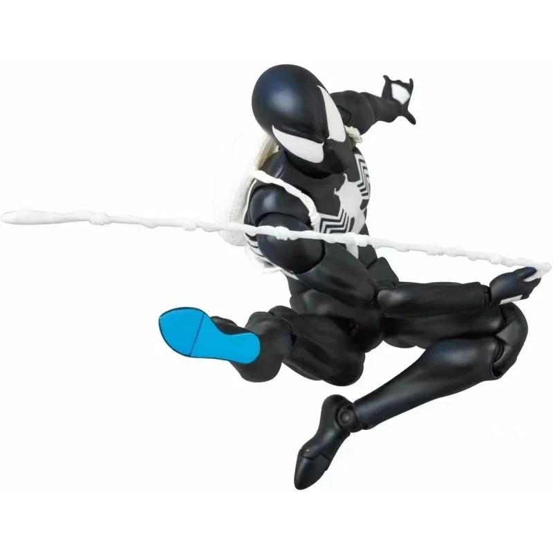 Фигурки героев мультфильма Ct Черный Человек-паук S.h. Фигуртс Веном Shf Статуэтка