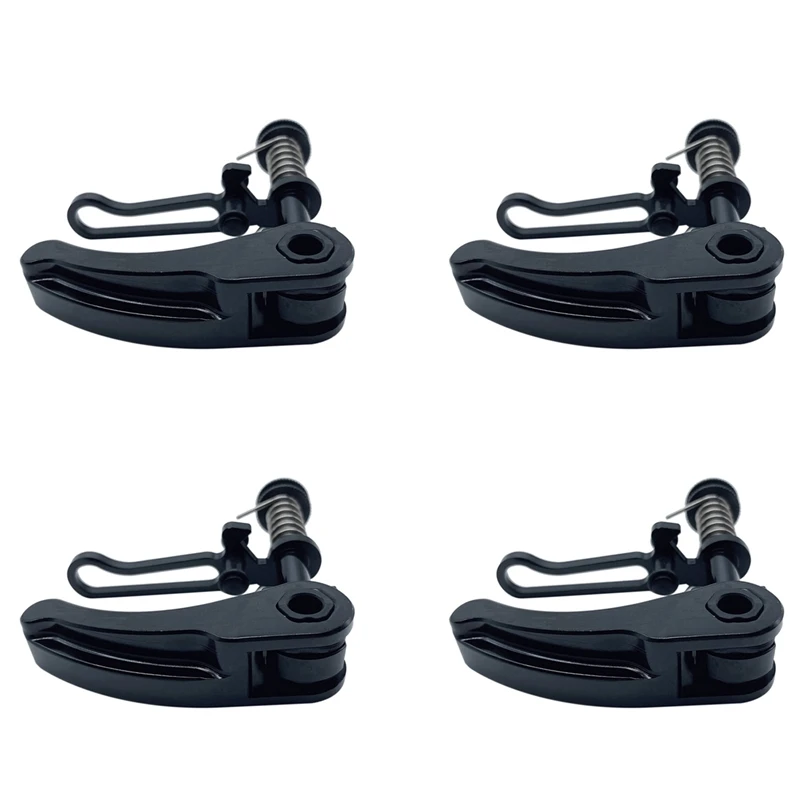 

4X For Brompton Seatpost Clamp Ultralight Folding Bike Seat Post Clamp Folding Bike Parts Black
