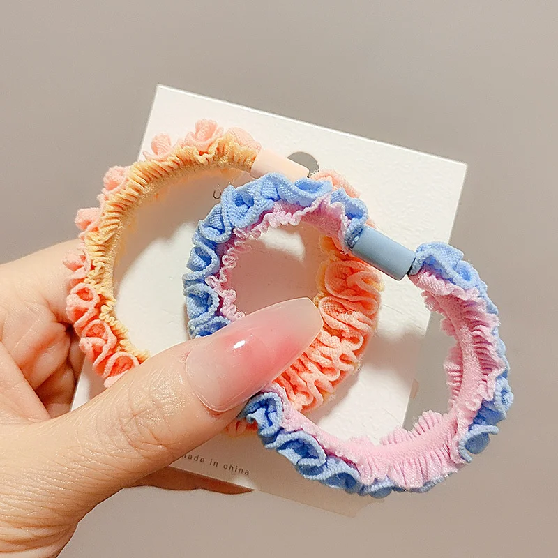 3 шт./набор эластичные кожаные ленты для волос