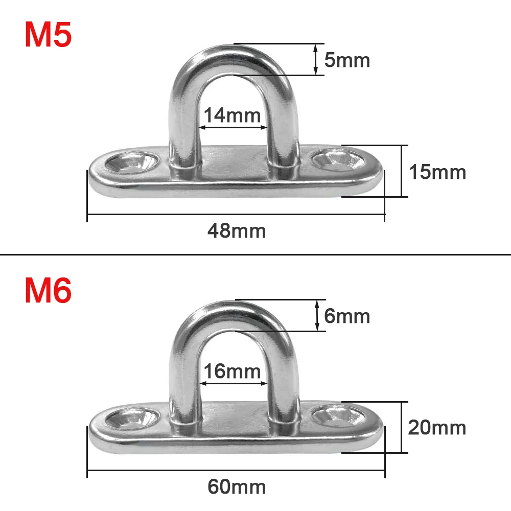 Наглазник из нержавеющей стали 316 4 упаковки наглазник с продолговатой накладкой