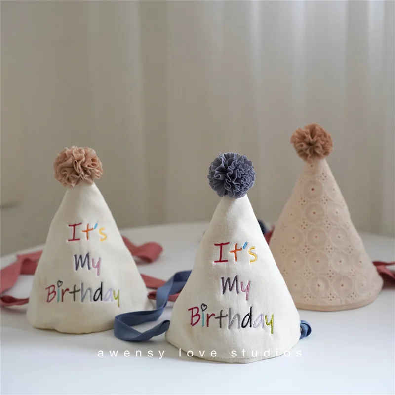 

Enkelibb – Accessoires De Fête D'anniversaire Pour Enfants, Joli Et à La Mode, Chapeau D'anniversaire Pour Bébé Garçon Et Fille,