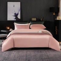 new silk duvet cover solid color mulberry silk quilt cover multi size quilt cover single double bed quilt cover 230x260cm