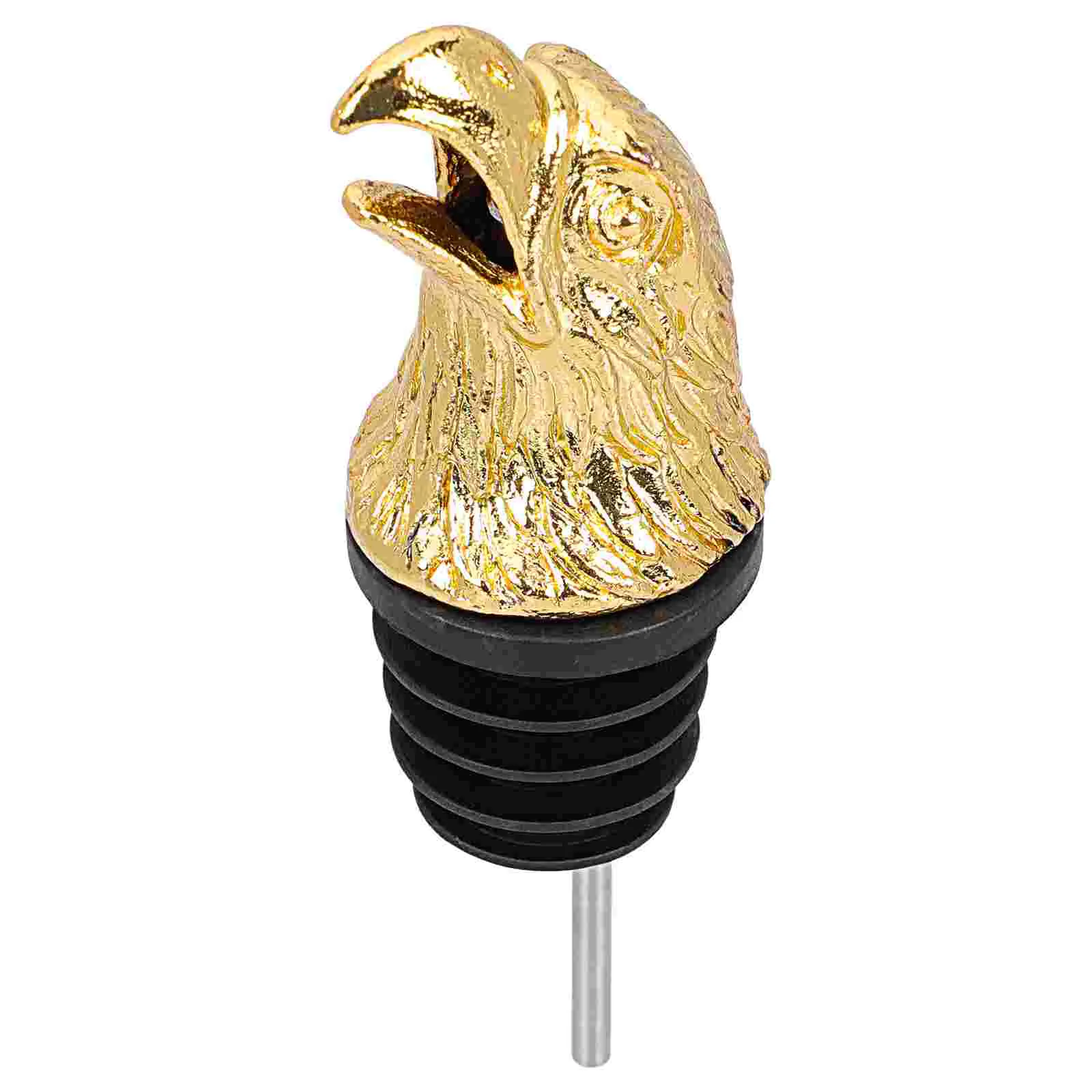 

Zinc Alloy Pourer Eagle Head Stopper Eagle Head Pourer for Decor