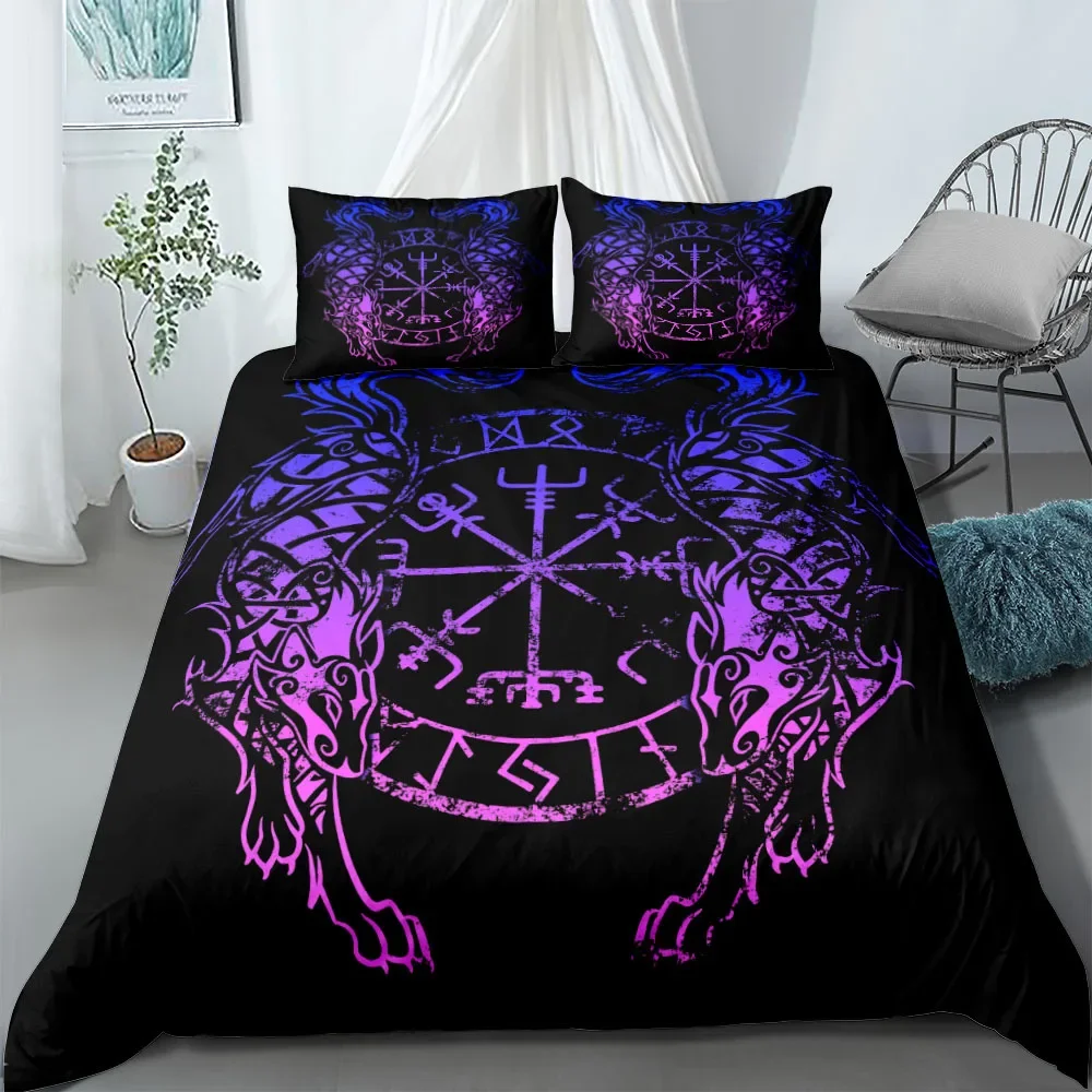 Комплекты постельного белья Viking Art Constellation пододеяльник Trippy Galaxy уютный с фазой