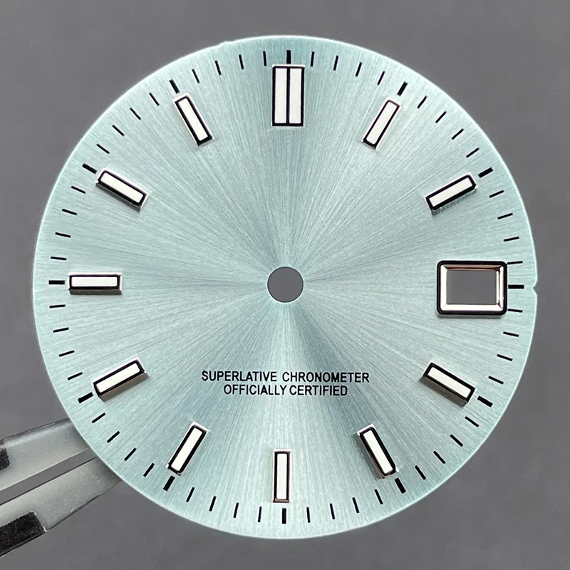 Циферблат NH35 28,5 мм Sunray 62MAS Prospex без логотипа, зеленый светящийся Seiko Mod, запасные части, подходят для циферблата часов NH35NH36 NH35 (art.: 3920cbbf271de) - 3920cbbf271de