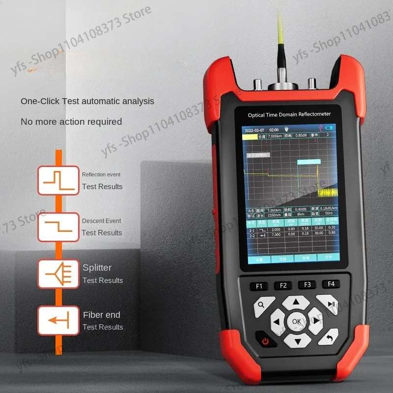 NF-981 Оптический рефлектометр во временной области Тестер оптического волокна