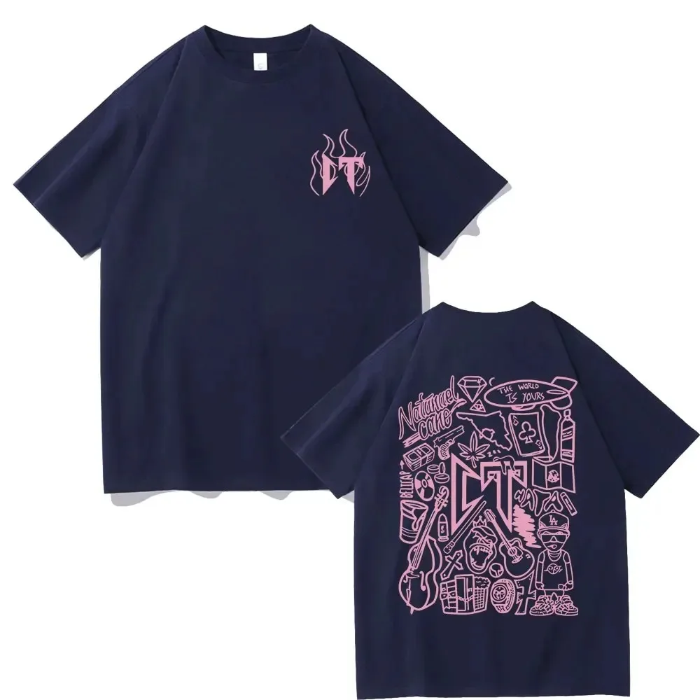 Винтажная Футболка Унисекс Большого Размера В Стиле Хип-хоп