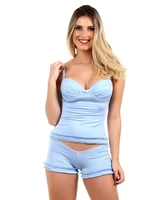 pajamas short doll baby doll imi lingerie t shirt in soft touch microfiber