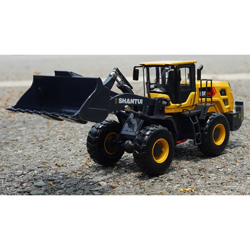 Литой под давлением масштаб 1:35 Shantui L55-C5 погрузчик вилочный сплав инженерное