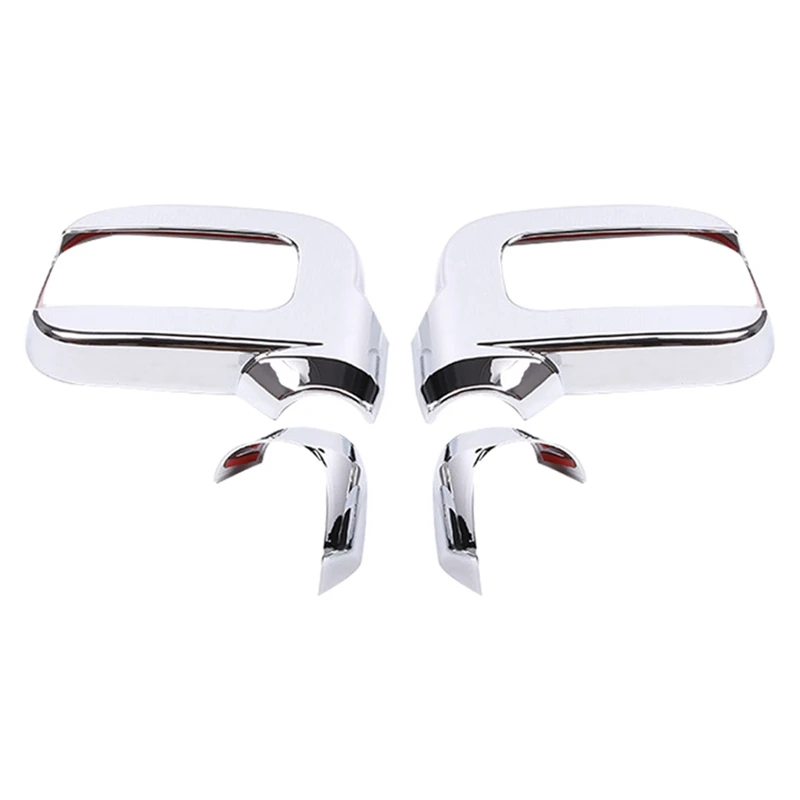 

2PCS Car Side Rearview Mirror Covers Cap Trim Exterior Accessories ABS For Hummer H2 2003-2009