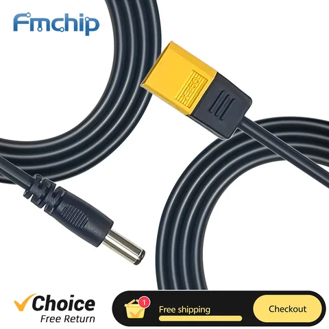 Кабель питания FMchip XT60 для паяльника TS101