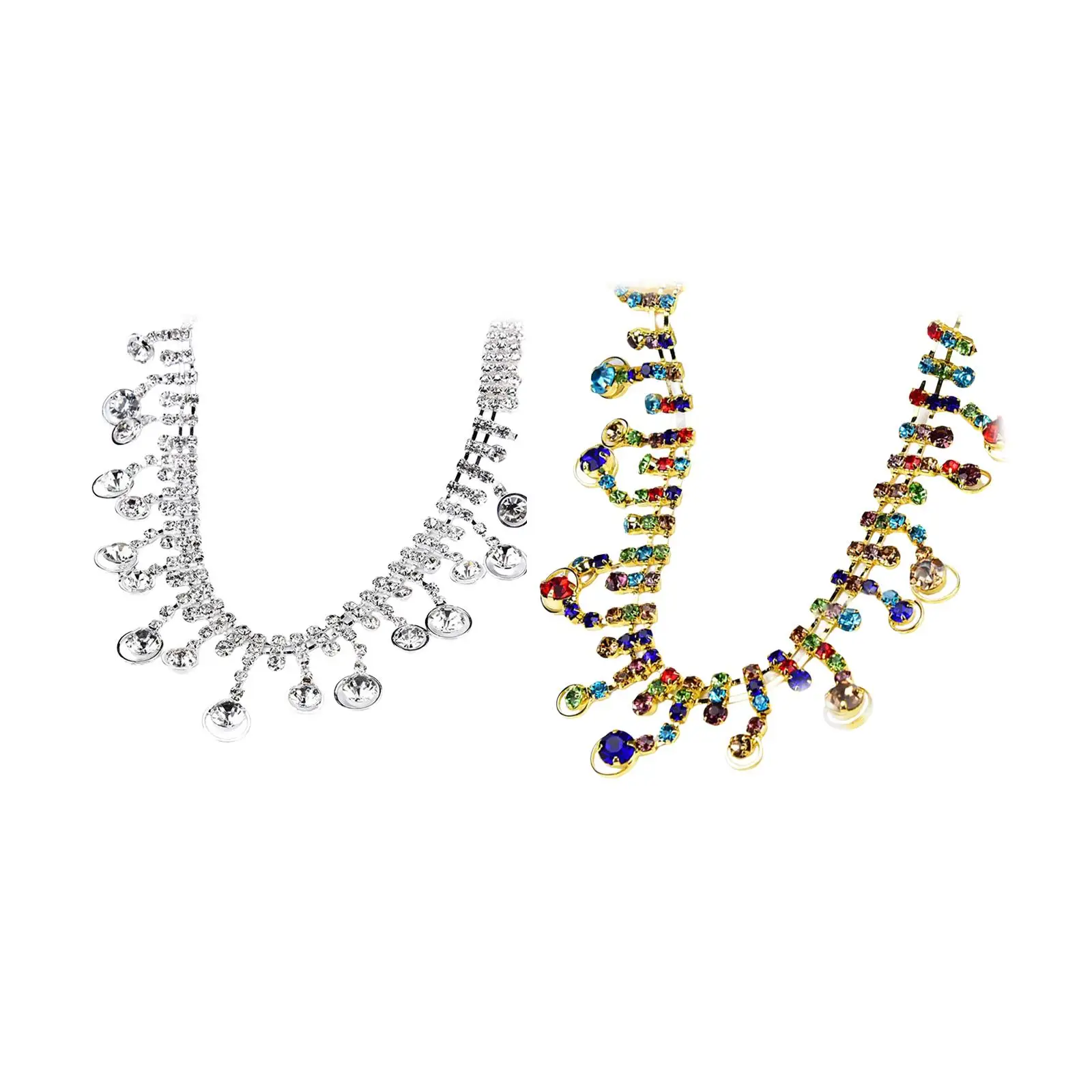 

Bling Diamante Rhinestone Tassel Chain Belly Chain Waist Jewelry Belt 90cm