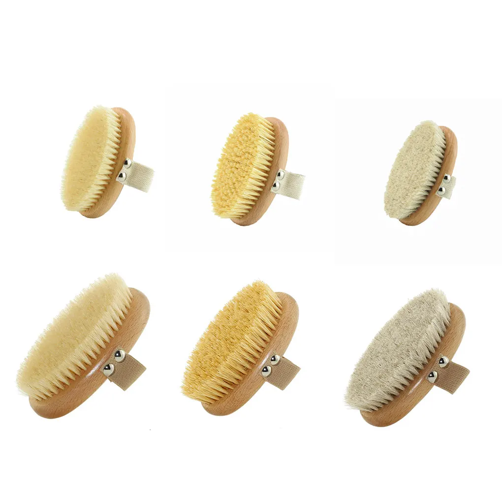 

Щетка для ванны, массажная для влажного и сухого душа, тела, спины, рук, кожи, отшелушивающий Карманный скруббер для отеля, тип 1, эластичный р...