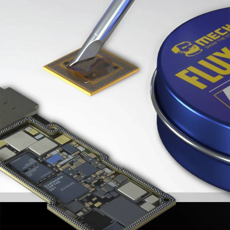 Механический флюс для паяльника UV80 Неочищенный сварочный паяльная паста ПК/BGA