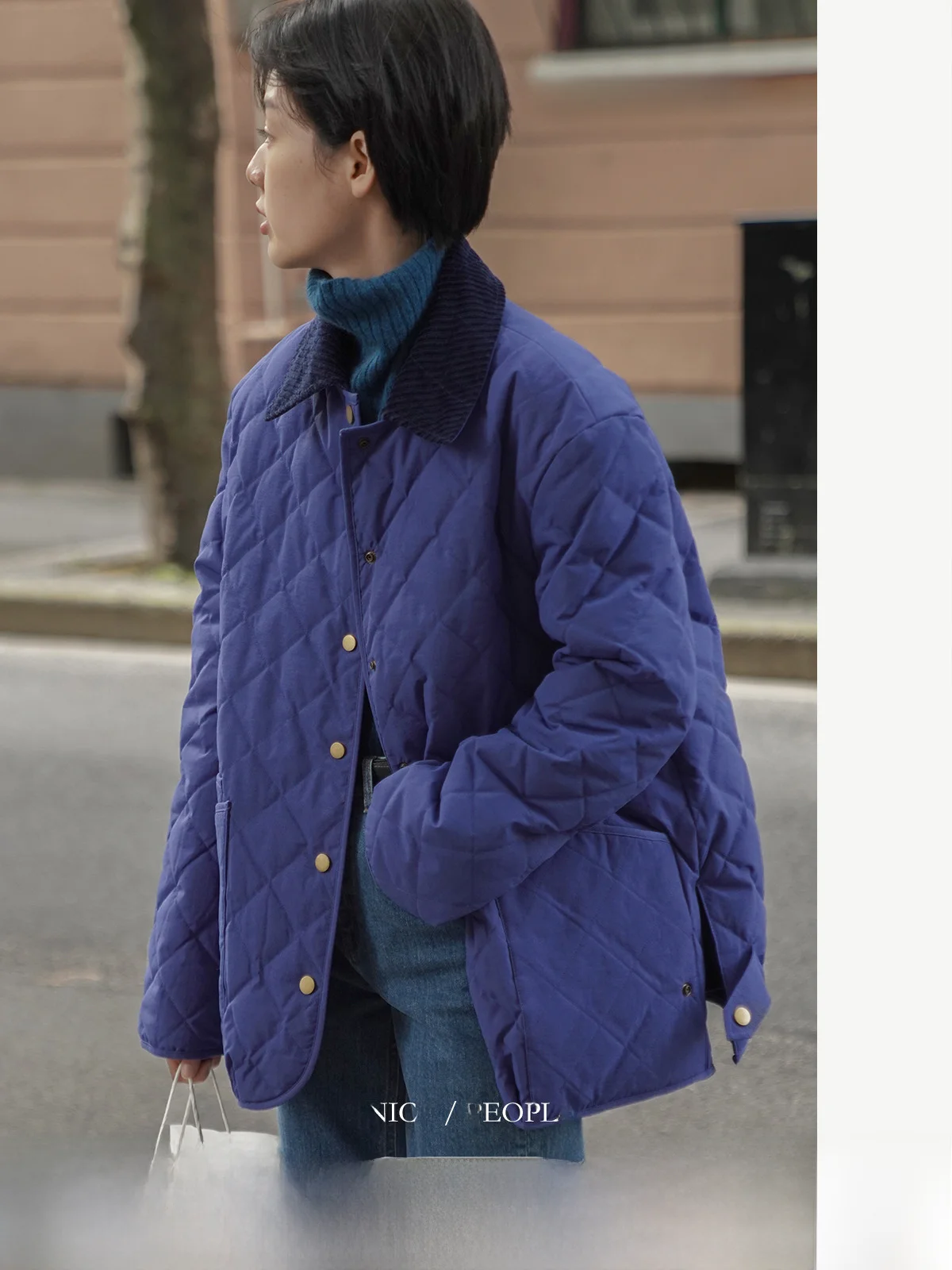 Хорошие люди носят шесть вещей! Съемный вельветовый воротник Двусторонняя