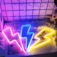 lightning bolt led neon sign bedroom d%c3%a9cor neon lights decoration night lights party holiday lighting free shipping dj405 15dcz