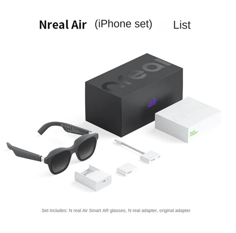 Смарт-очки Nreal Air, портативные, 130 дюймов, большой экран, 4K +