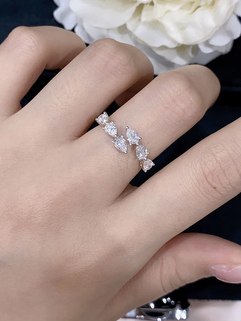 Рисунок 6 - Кольца LUOWEND из белого золота 18 карат