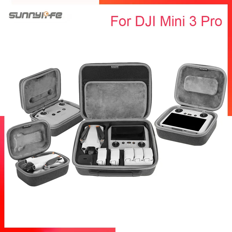 

For DJI Mini 3 Pro Portable Box Carrying Case Drone Body RC PRO Fly More Cine Premium Combo Handbag Bag Accessories Parts
