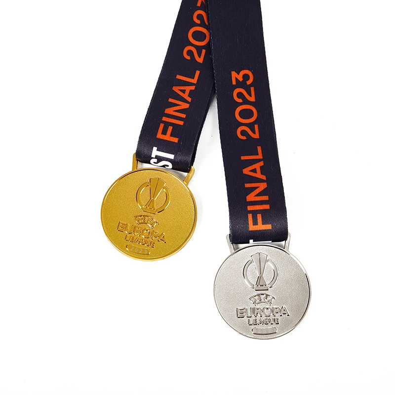 

Медаль чемпионов лиги Европы, металлическая медаль, копия медалей, золотая медаль, футбольные сувениры, коллекция поклонников