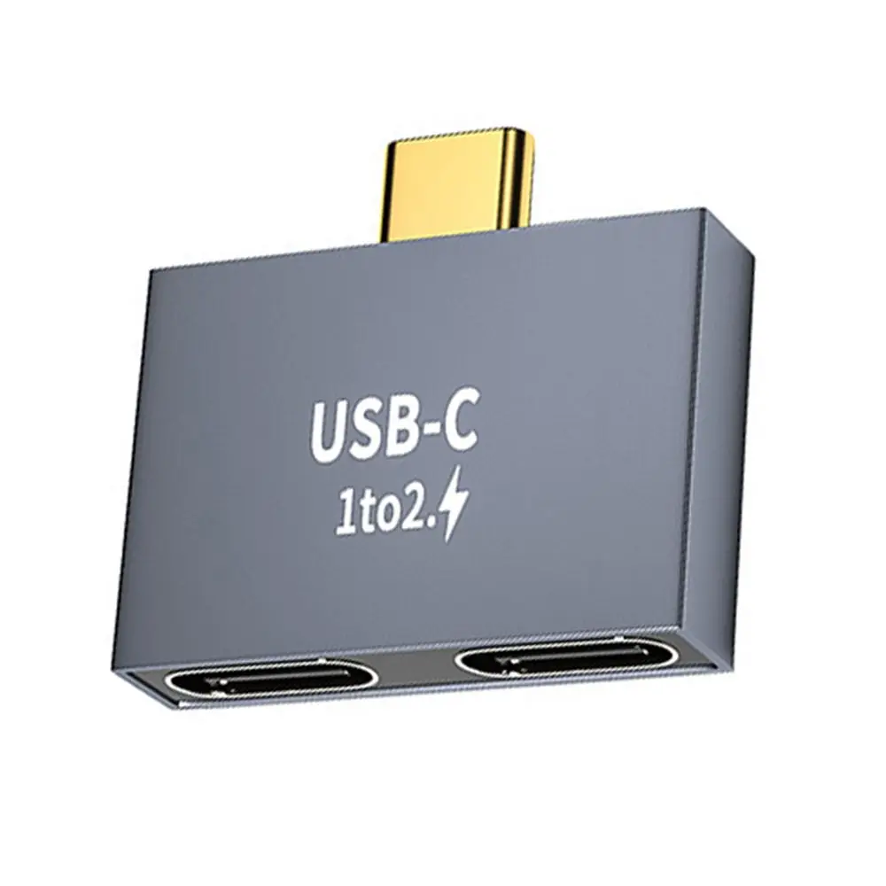 Адаптер для ноутбука с 1 на 2 портами USB Type-C