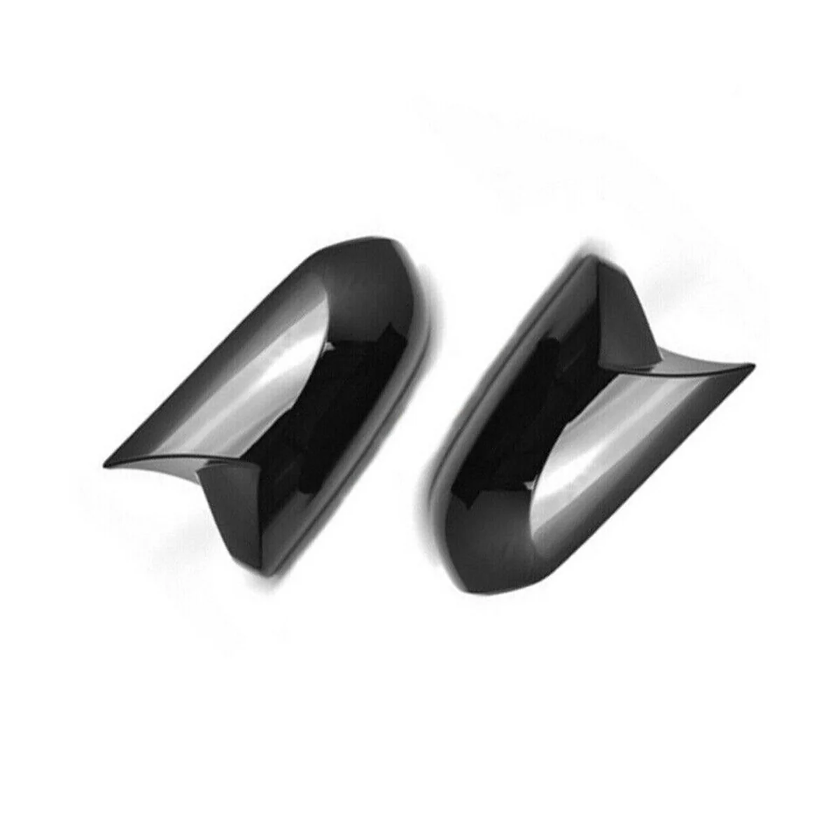 

For 2018-2022 M STYLE Retrofit Mirror Cover Bullhorn Glossy Black