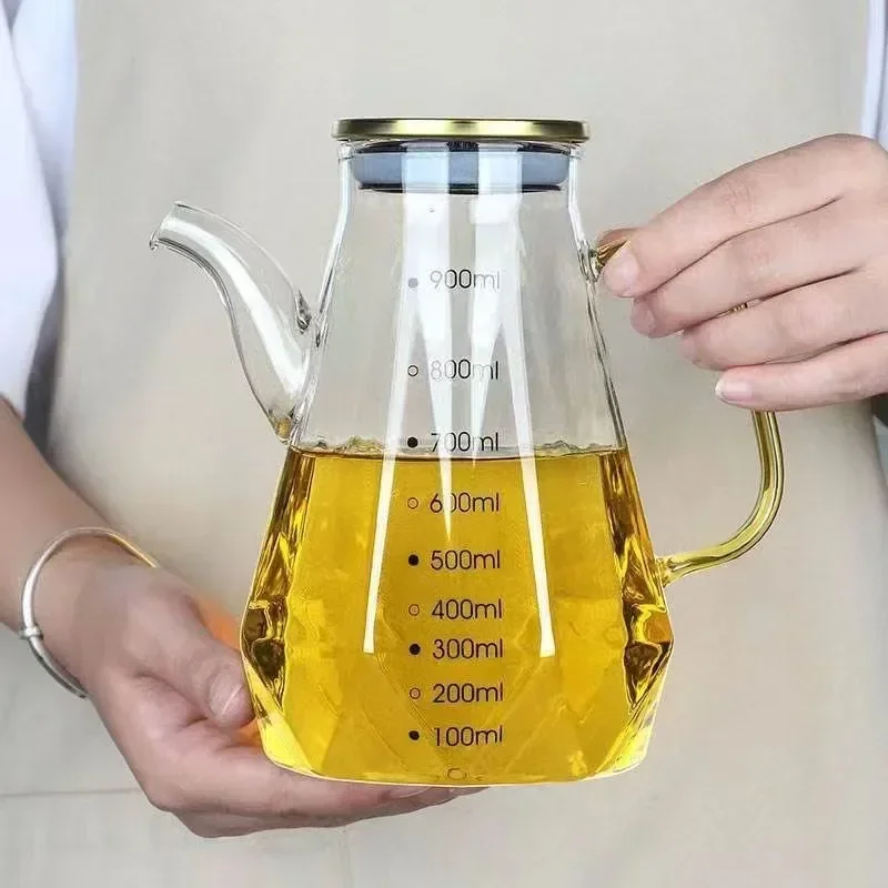 

Прозрачные стеклянные бутылки для масла 500/700/900 мл