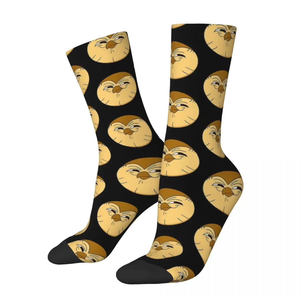 

The Owl House Mischievous Hooty Unisex Winter Socks Windproof Happy Socks street style Crazy Sock