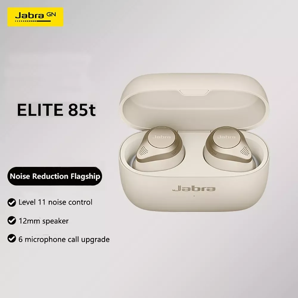 

2023 Original Jabra Elite 85t True Wireless Bluetooth Earphone Sports Noise Reduction Headset Music Game Headphones Ipx5 Waterpr