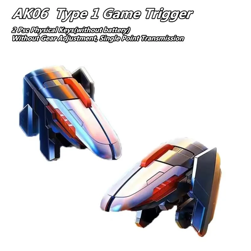 

AK06 Mobile Phone Gaming Accessories For PUBG Aim Shooting Gamepad Trigger L1R1 Button For IPhone Samsung Xiaomi Game Controller