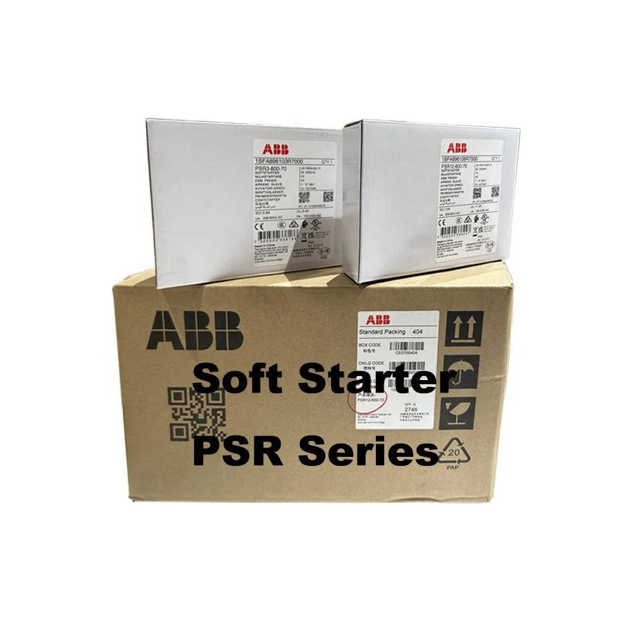 Оригинальный заводской плавного пуска 400 В 600 кВт 840 А PSTX840-600-70 серия PSTX