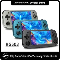 Anbernic RG503 Портативная игровая консоль синяя
