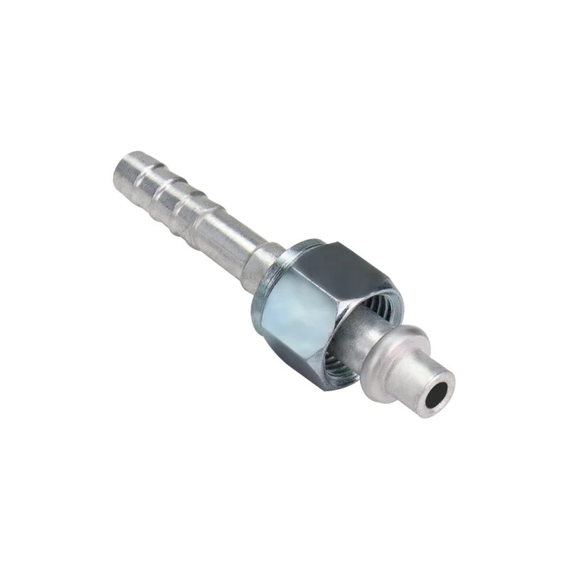 Прямое уплотнительное кольцо #6 8 мм Женский зазубренный фитинг резьба 5/8-18 для