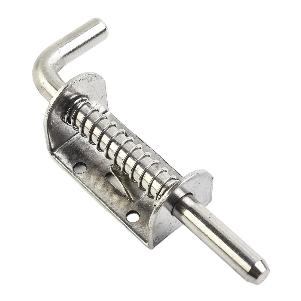 1 шт. металлический замок-болт пружинная защелка 120/128 мм бесконтактная сталь