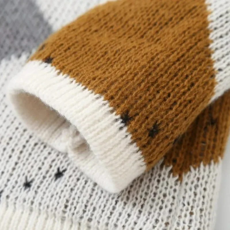 Женский однобортный вязаный кардиган