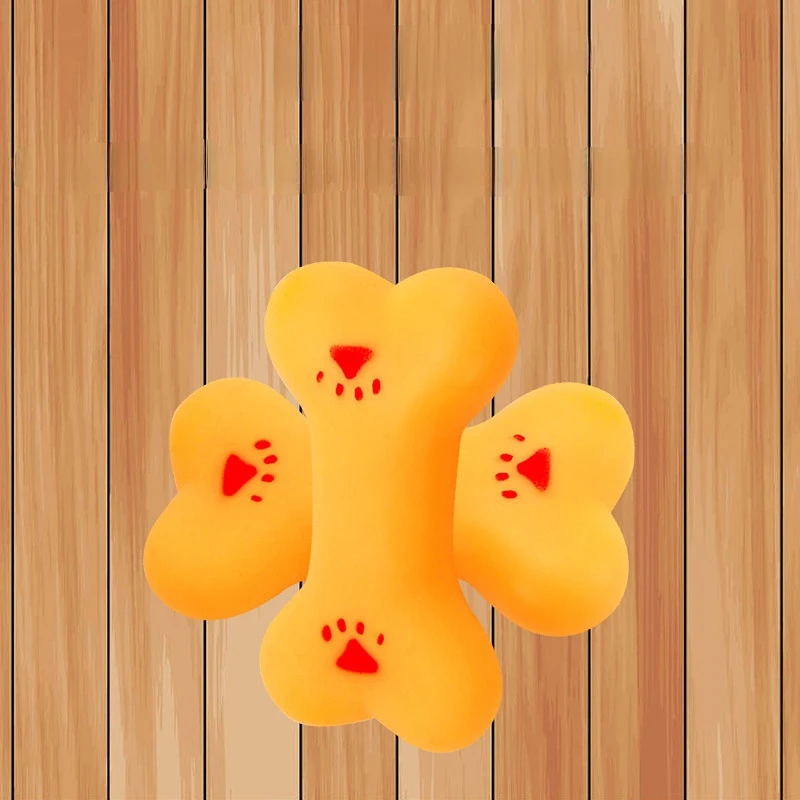 

1 шт., резиновая игрушка-пищалка для собак