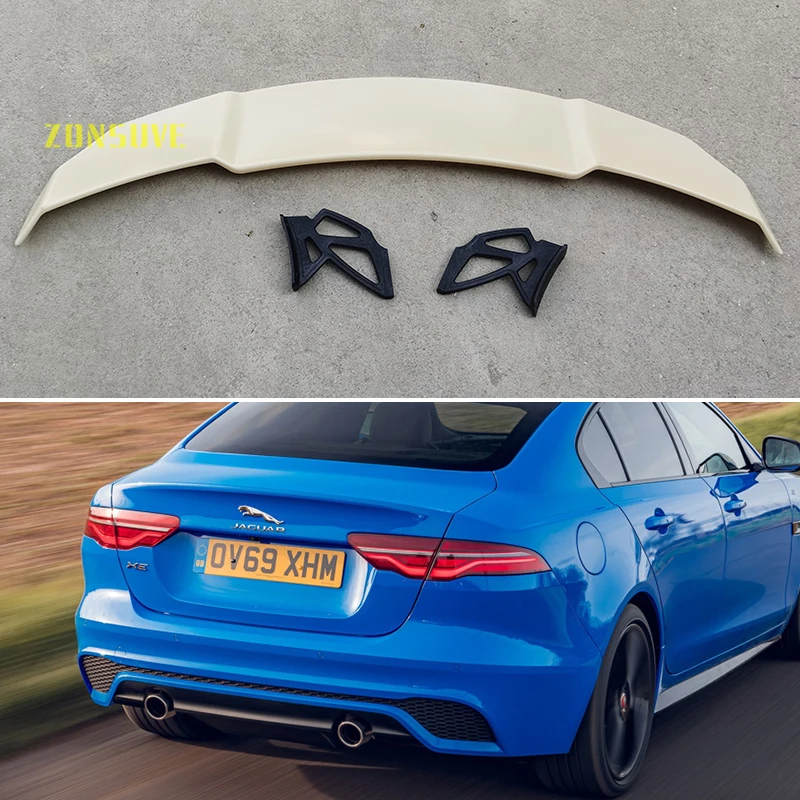 

Используется для 2020-2022 Jaguar XE спойлер авто седан комплект аксессуаров для корпуса заднего крыла из АБС-пластика