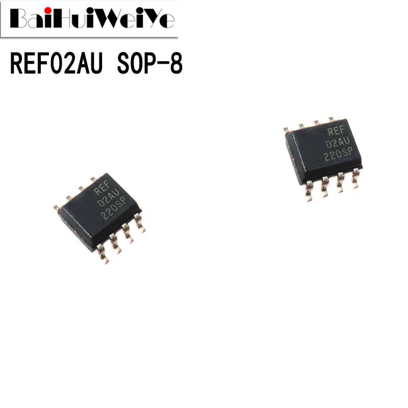 Набор микросхем REF02AU REF02 02AU SOP-8 SOP8 SMD, 5 шт.