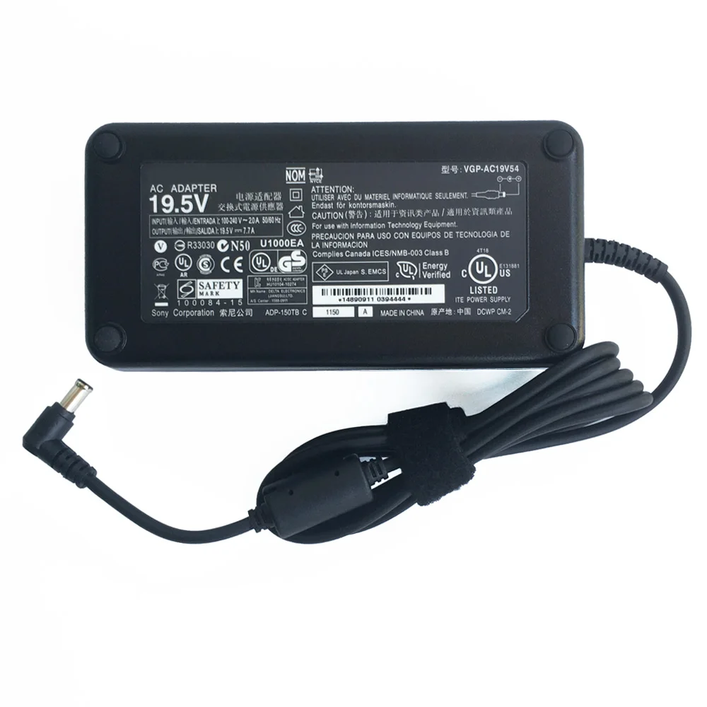 Оригинальное зарядное устройство для ноутбука Sony Vaio SVL24127CXB SVL24145CXB SVL24145CXW SVL24147CXB