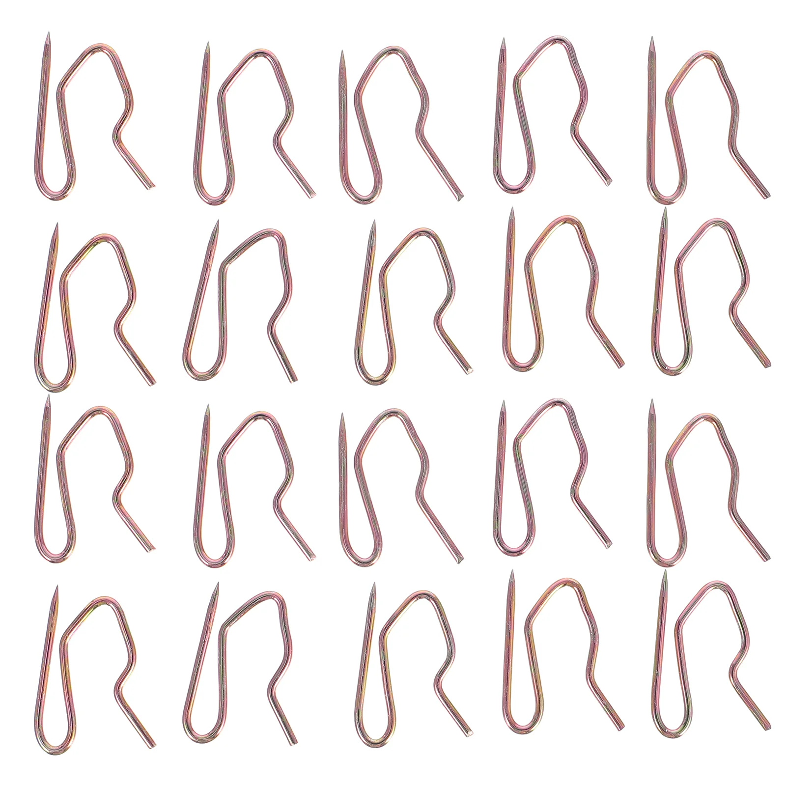 

750pcs Metal Curtain Hooks for Drapes Pin-on Drapery Hooks Curtain Hangers