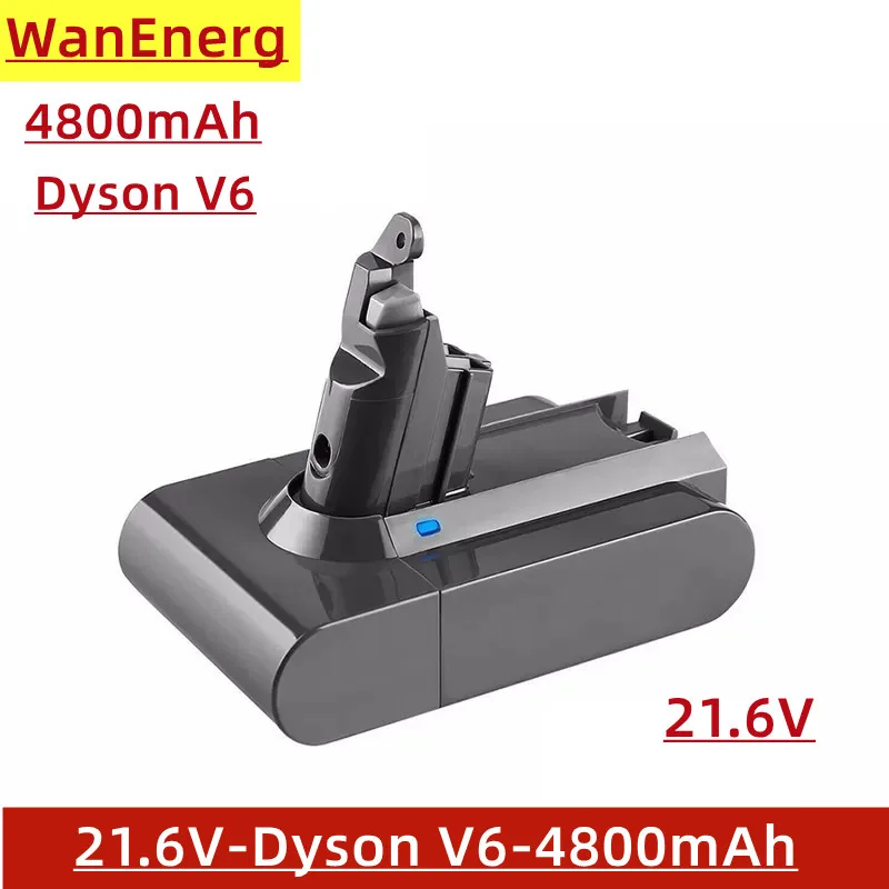 

21.6V Dyson Lithium Ion Batterij 4800Mah Is Geschikt Voor Dyson V6 Dc58 Dc59 Dc61 Dc62 Dc74 Sv07 Sv03 sv09 Stofzuiger Batterij