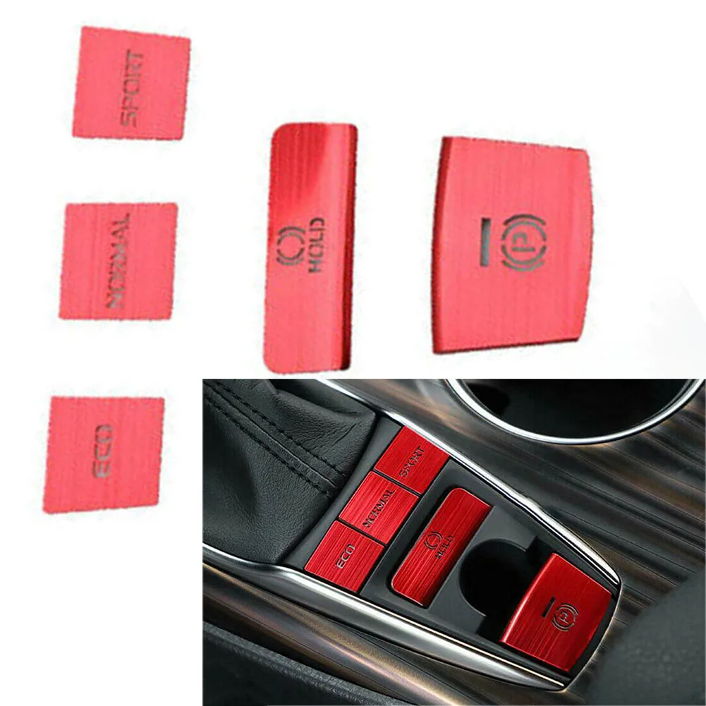 

Alloy Button Patch Fine Surface High Quality Aluminum Alloy Material 5PCS Car Easy Installation Heat Resistant