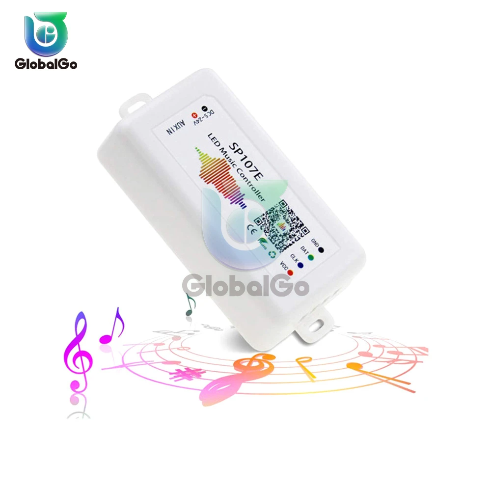 Bluetooth-совместимый полноцветный светодиодный пульт управления SP107E RGB с